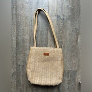 Guess basket weave vintage style shoulder bag